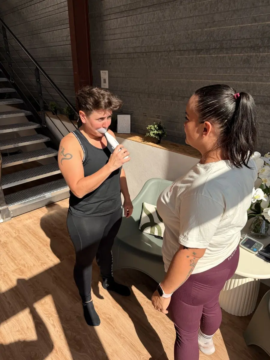 Le test de capacite respiratoire du bilan